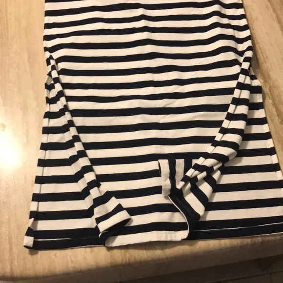 Vineyard vines navy and cream maxi dress - Picture 4 of 4